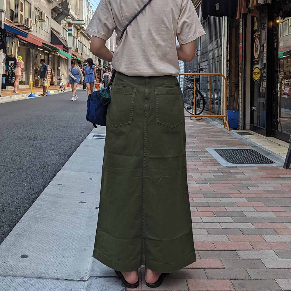 GRAMICCI Lot. G3SW-SK069 LONG BAKER SKIRT G3SW-SK069