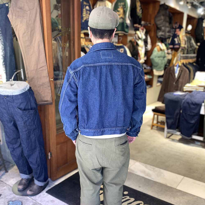 REMI RELIEF - 13oz 1954XX DENIM 2nd JACKET - BLUE - RN28369248