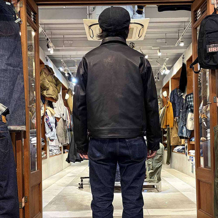 OLD JOE - STUNNING LEATHER ALBERT JACKET - ITALIAN CALF - 252OJ-JK21