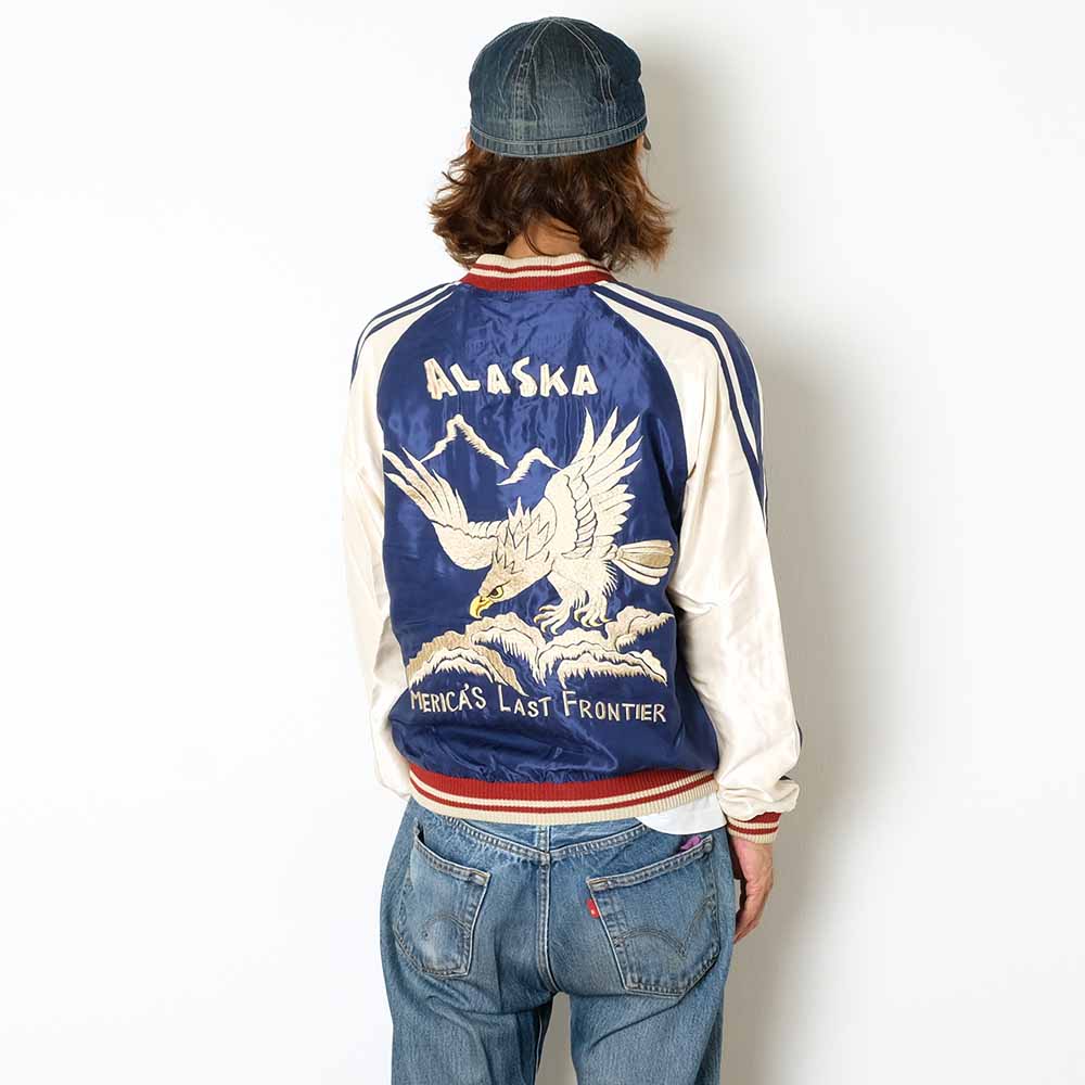 TAILOR TOYO - Acetate Souvenir Jacket - ALASKAN EAGLE × DOG SLED - TT15790-128