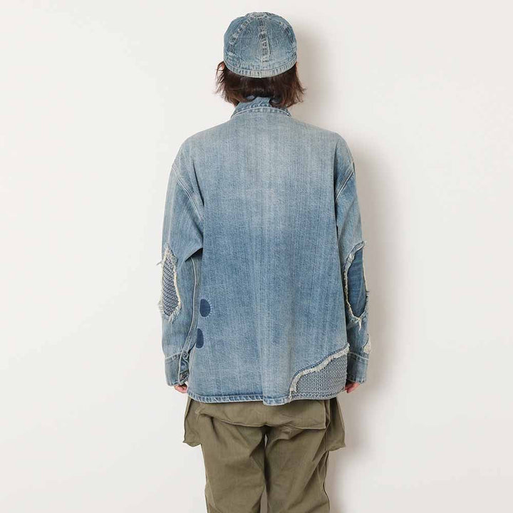 UNIVERSAL OVERALL - 12.75oz CONE DENIM REMAKE COVERALL - HT2433400-F