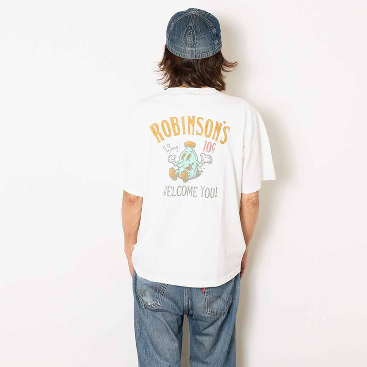BARNS - TOUGH NECK S/S PRINT T-SHIRT - ROBINSON'S JUICE - BR-26260