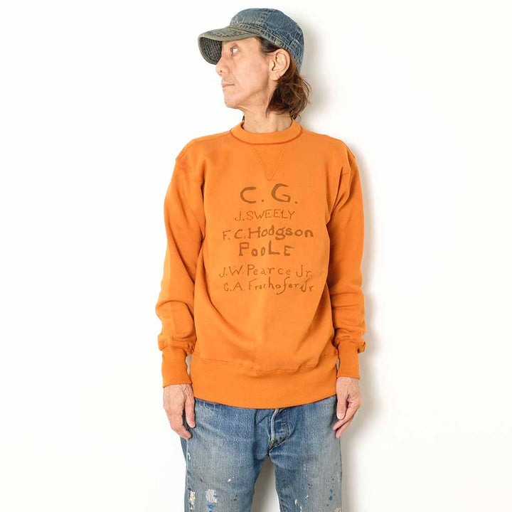 WAREHOUSE - Lot.403 - SET IN FREEDOM SWEATSHIRT - C.G. - 403CG-25
