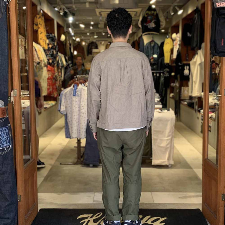 Orgueil - Stripe Blouse Jacket - OR-4292