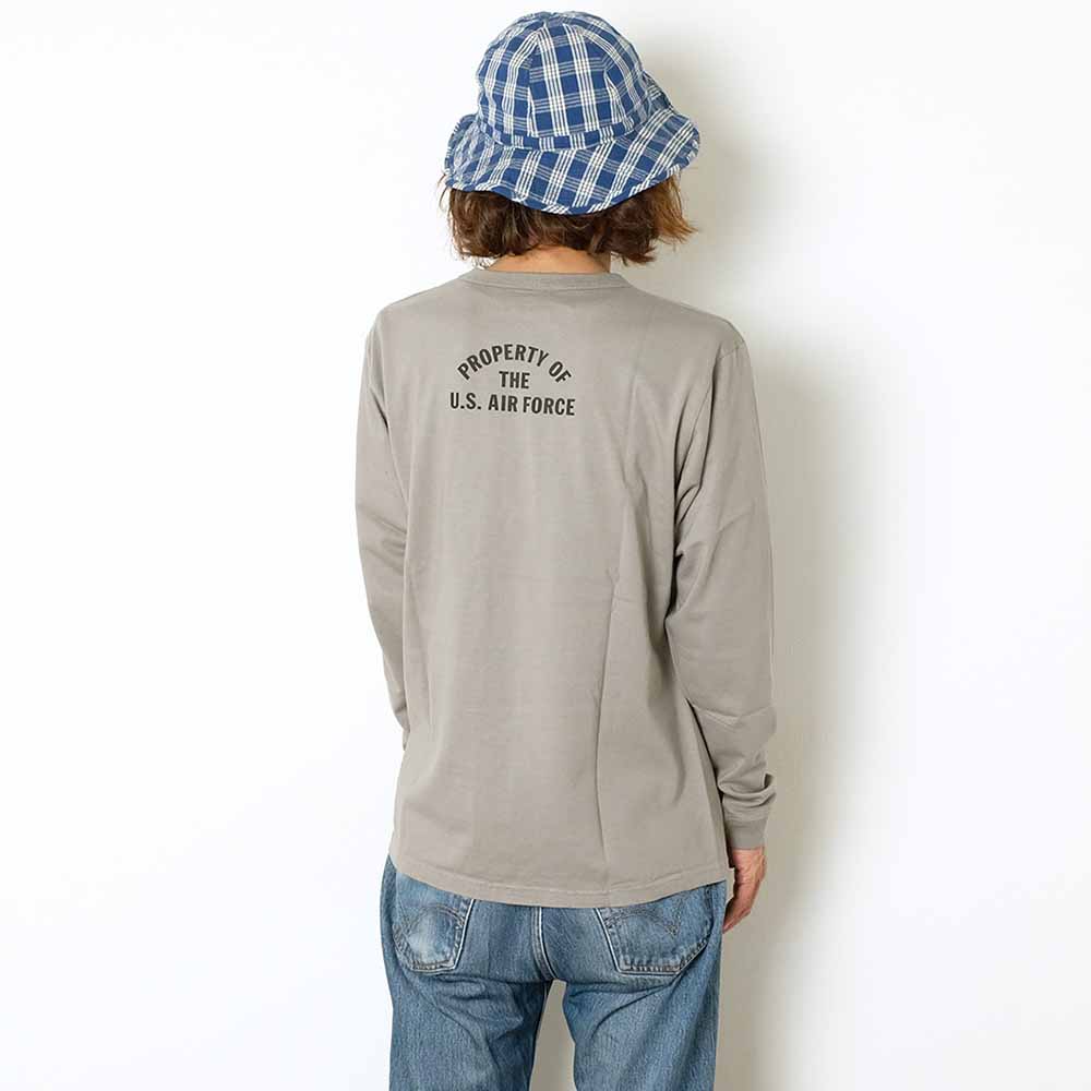 BUZZ RICKSON'S - L/S T-SHIRT - U.S. AIR FORCE - BR69626