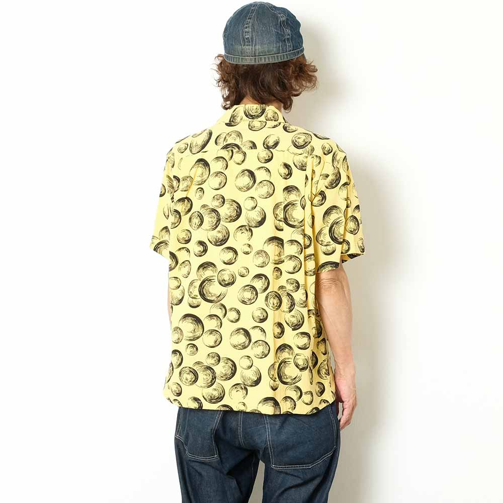 STAR OF HOLLYWOOD - DOBBY COTTON OPEN SHIRT - BUBBLE - SH39321