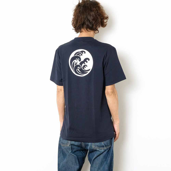 麿紋 - S/S T-Shirt - 波 - NAMI-M