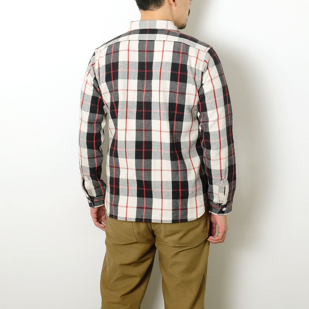 WAREHOUSE - Lot.3104 FLANNEL SHIRTS - B柄 - ONE WASH - 3104B-23