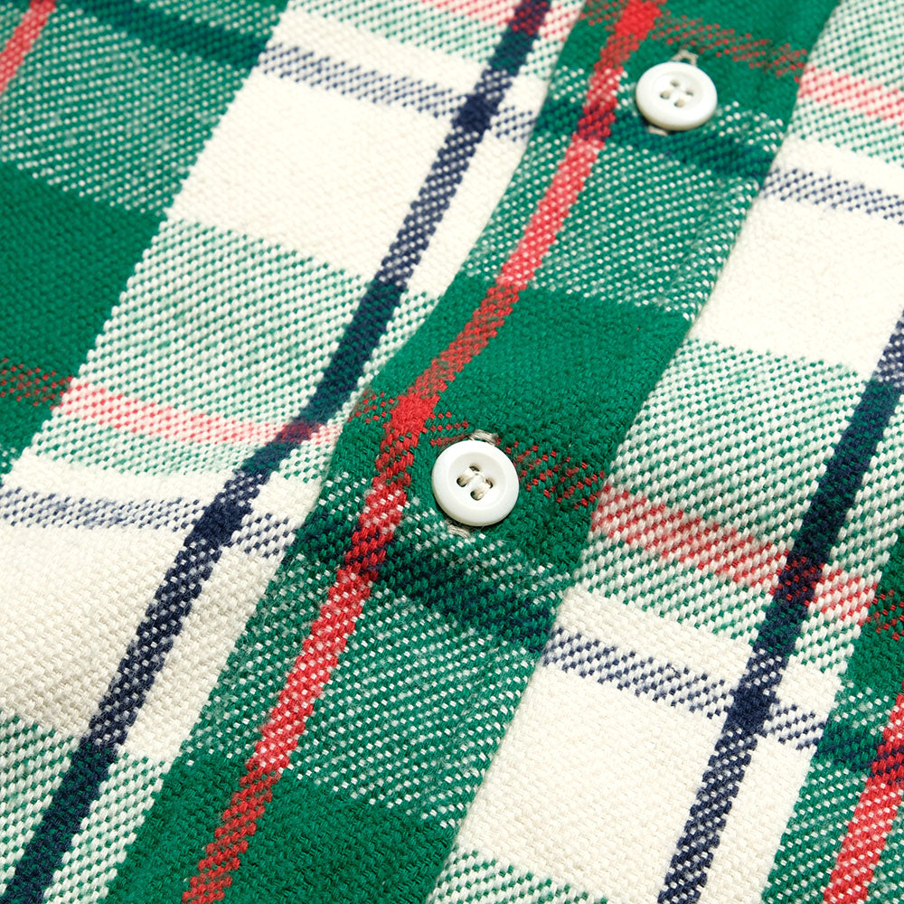 WAREHOUSE - Lot.3104 FLANNEL SHIRTS - C-Pattern - ONE WASH  - 3104C-25