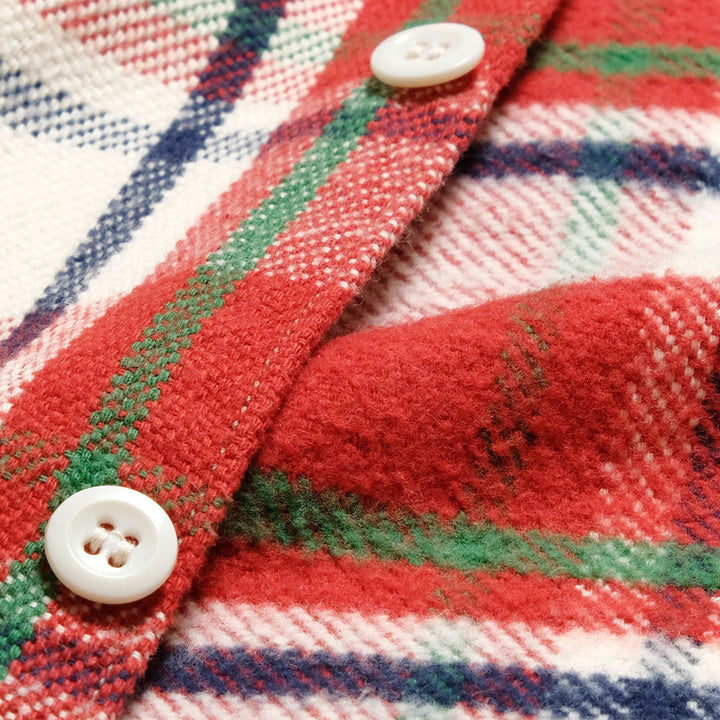 WAREHOUSE - Lot.3104 FLANNEL SHIRTS - C-Pattern - ONE WASH  - 3104C-25