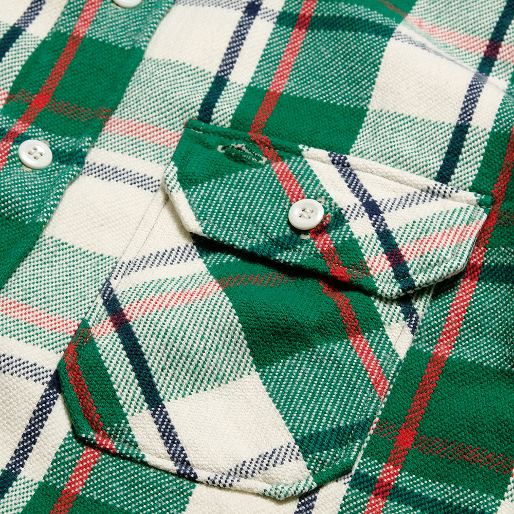 WAREHOUSE - Lot.3104 FLANNEL SHIRTS - C-Pattern - ONE WASH  - 3104C-25
