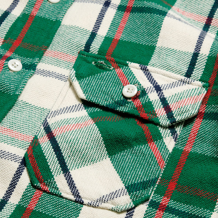 WAREHOUSE - Lot.3104 FLANNEL SHIRTS - C-Pattern - ONE WASH  - 3104C-25