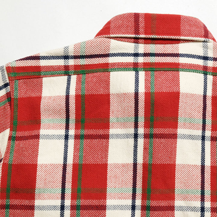 WAREHOUSE - Lot.3104 FLANNEL SHIRTS - C-Pattern - ONE WASH  - 3104C-25
