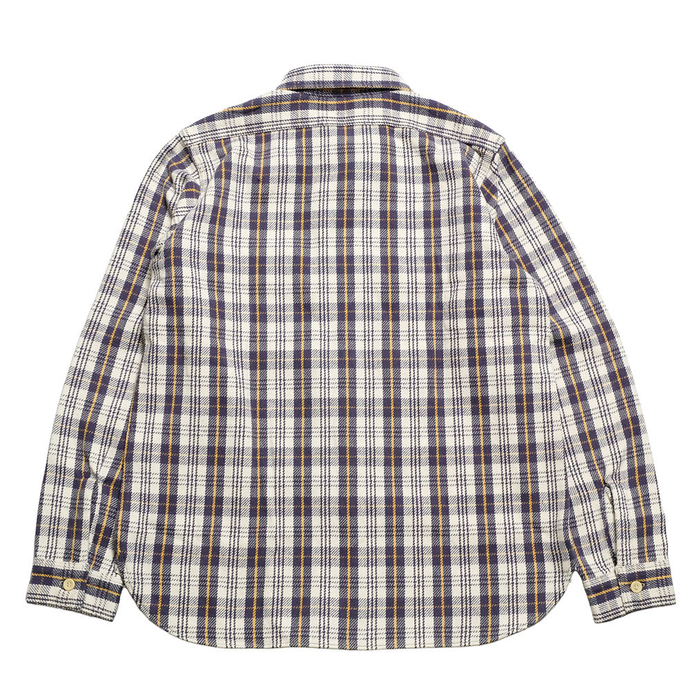 WAREHOUSE - Lot.3104 FLANNEL SHIRTS - E-Pattern - ONE WASH - 3104E-25