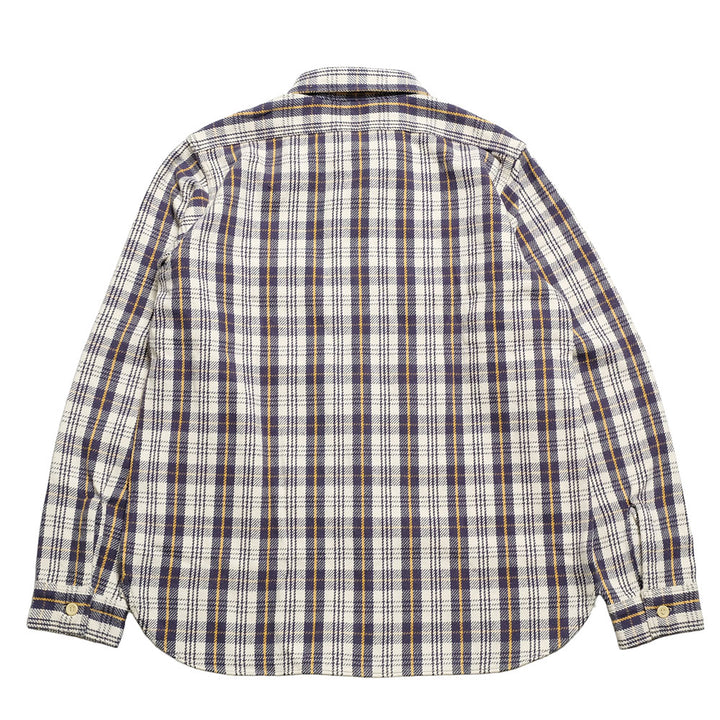 WAREHOUSE - Lot.3104 FLANNEL SHIRTS - E-Pattern - ONE WASH - 3104E-25