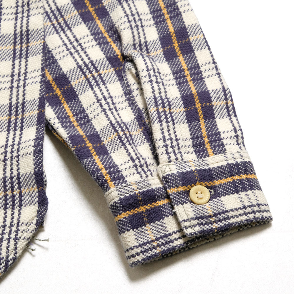 WAREHOUSE - Lot.3104 FLANNEL SHIRTS - E-Pattern - ONE WASH - 3104E-25