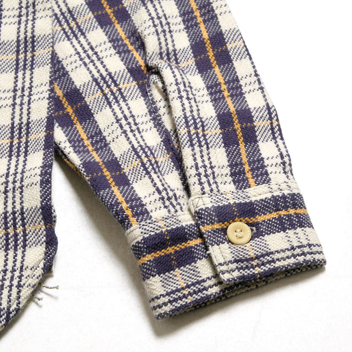 WAREHOUSE - Lot.3104 FLANNEL SHIRTS - E-Pattern - ONE WASH - 3104E-25