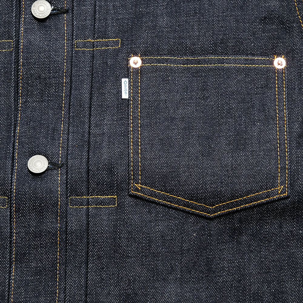 omotodenim - 15.5oz DENIM TYPE 1 JACKET - 3116