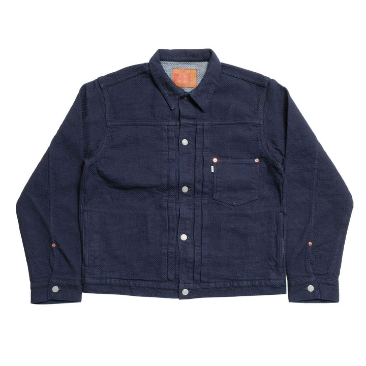 omotodenim - 15oz ORI-SASHI SASHIKO TYPE 1 JACKET - 3121