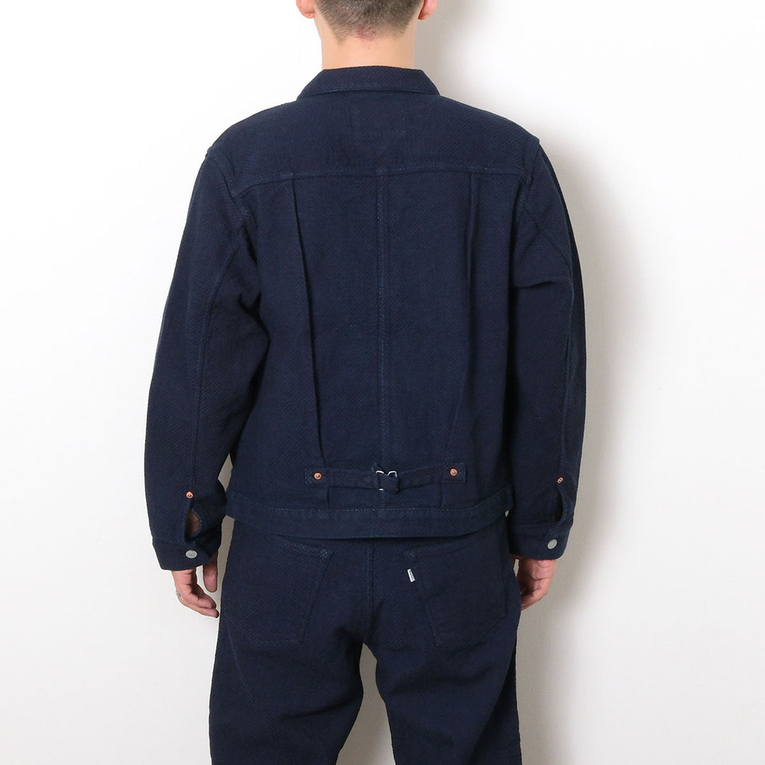 omotodenim - 15oz ORI-SASHI SASHIKO TYPE 1 JACKET - 3121