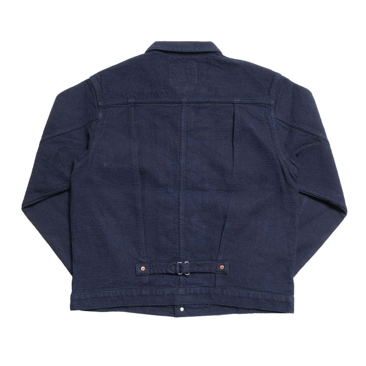 omotodenim - 15oz ORI-SASHI SASHIKO TYPE 1 JACKET - 3121