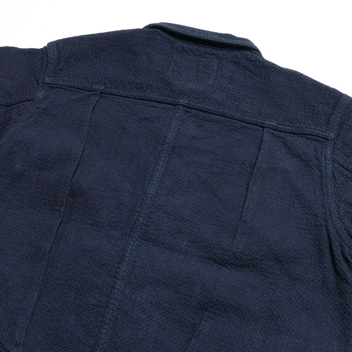 omotodenim - 15oz ORI-SASHI SASHIKO TYPE 1 JACKET - 3121