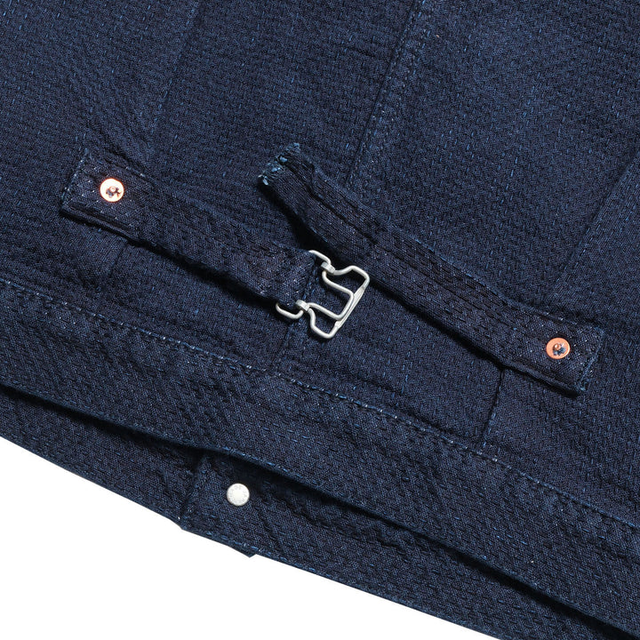 omotodenim - 15oz ORI-SASHI SASHIKO TYPE 1 JACKET - 3121