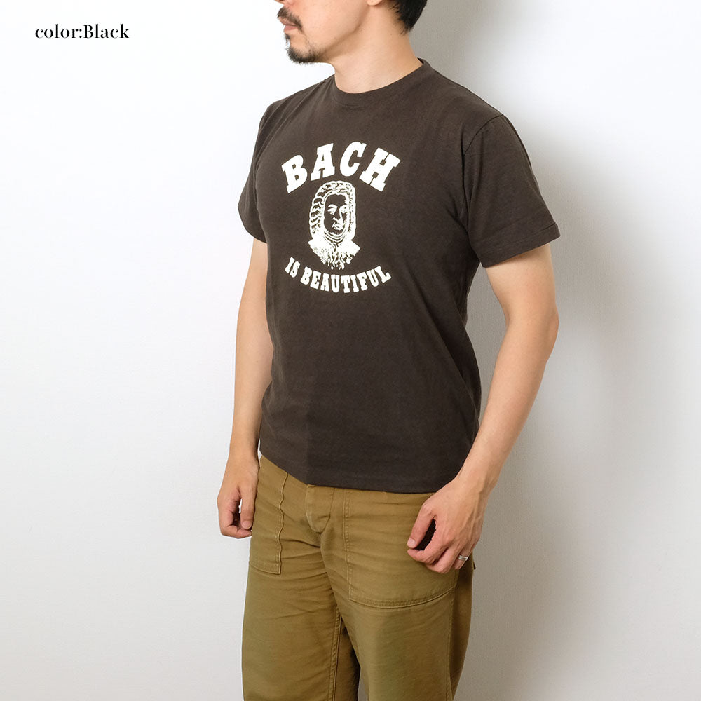 DUBBLE WORKS - HINOYA EXCLUSIVE Lot.33005 S/S T-SHIRT - BACH IS BEAUTIFUL - 33005HY-23
