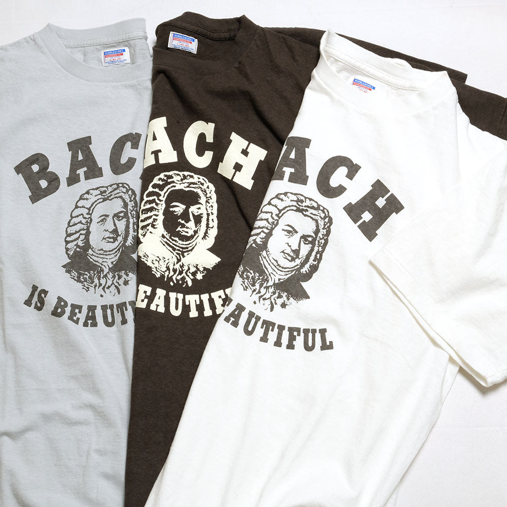 DUBBLE WORKS - HINOYA EXCLUSIVE Lot.33005 S/S T-SHIRT - BACH IS BEAUTIFUL - 33005HY-23