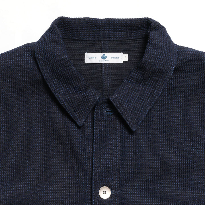 omotodenim - 12oz CUBE SASHIKO DENIM CHORE JACKET - 3720