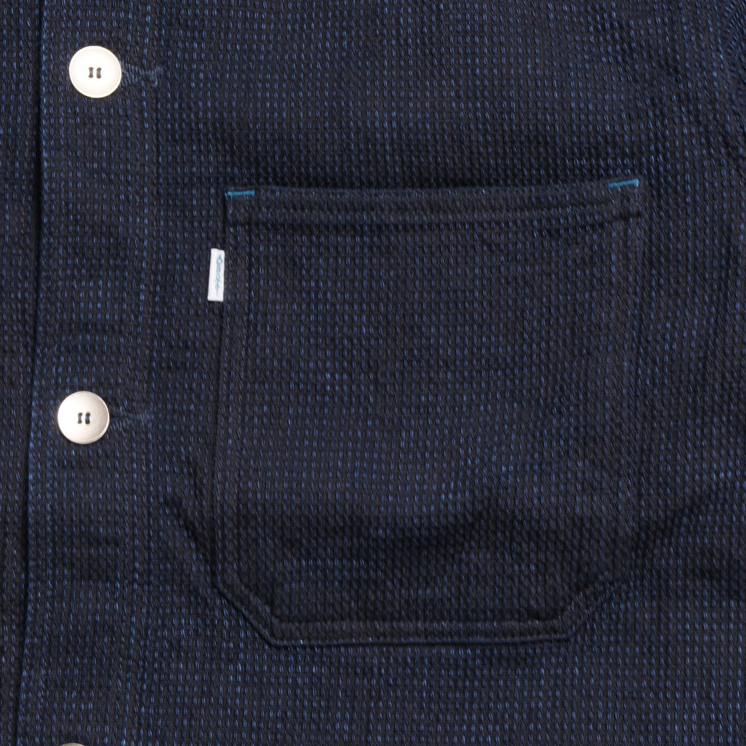 omotodenim - 12oz CUBE SASHIKO DENIM CHORE JACKET - 3720
