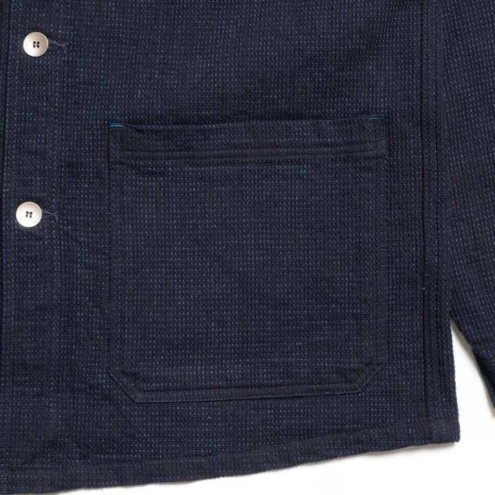 omotodenim - 12oz CUBE SASHIKO DENIM CHORE JACKET - 3720