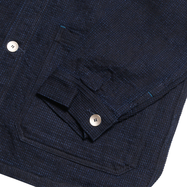 omotodenim - 12oz CUBE SASHIKO DENIM CHORE JACKET - 3720