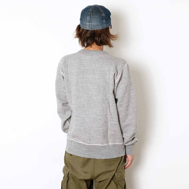 BUZZ RICKSON'S - SET-IN CREW SWEATSHIRT - 64th EMERGENCY RESCUE SQDN - BR69635