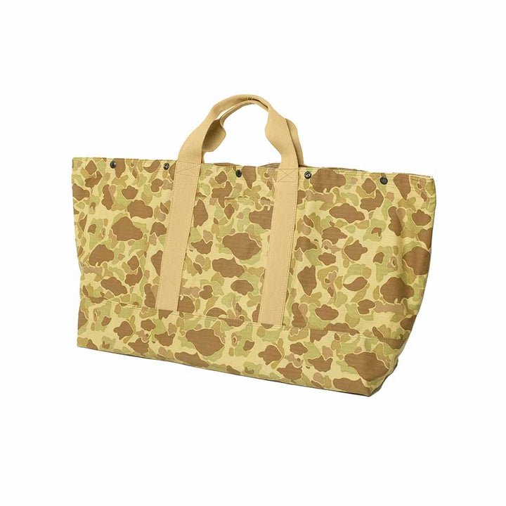 BUZZ RICKSON'S - HERRINGBONE TWILL CAMOUFLAGE REVERSIBLE BAG - SOLD MODEL - BR02831