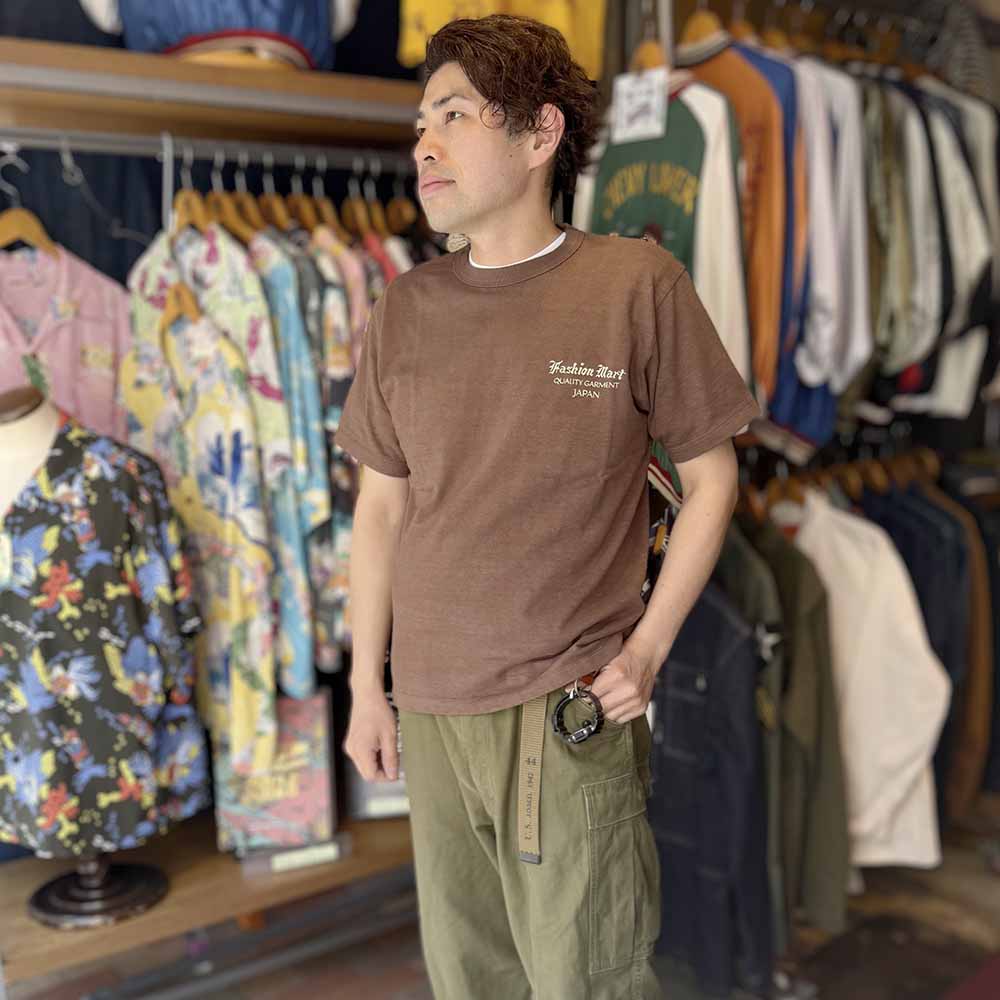 SUN SURF - S/S SLUB YARN T-SHIRT - FASHION MART LOGO - SS79717