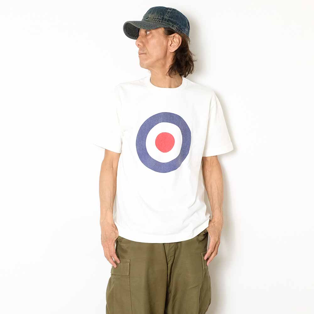 BARNS - TSURIAMI CREW NECK S/S T-SHIRT - TARGET MARK - BR-26184