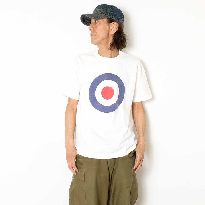 BARNS - TSURIAMI CREW NECK S/S T-SHIRT - TARGET MARK - BR-26184