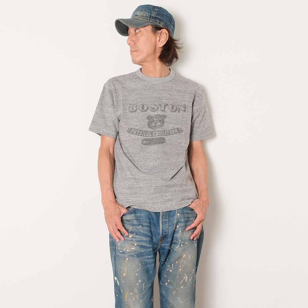 BARNS - TSURIAMI CREW NECK - S/S T-SHIRT - BOSTON - BR-26330