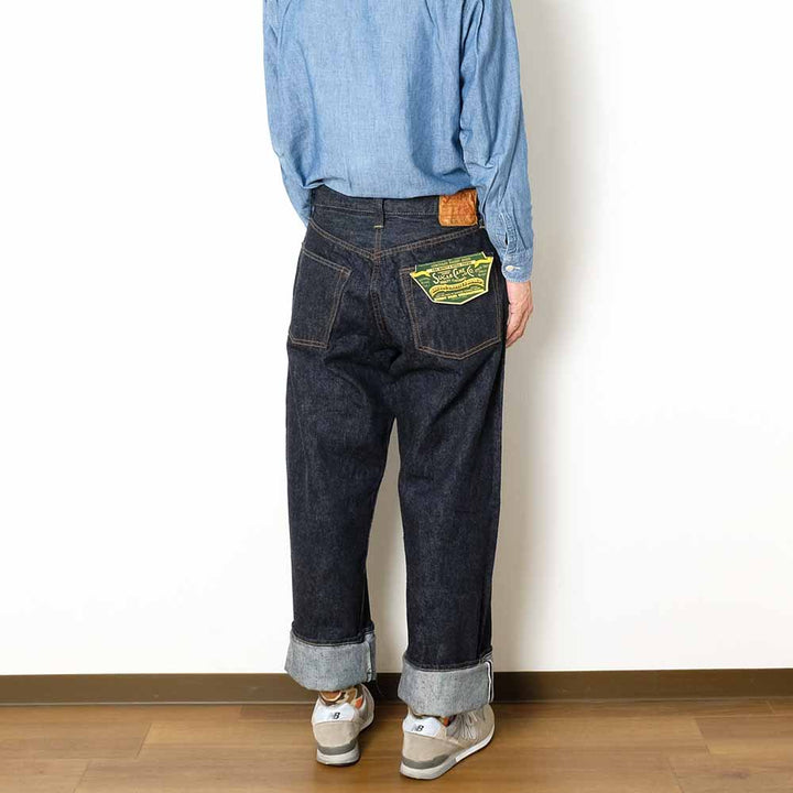 Sugar Cane - 13oz. DENIM WAIST OVERALLS 2025 MODEL - WIDE LEG - SC42025