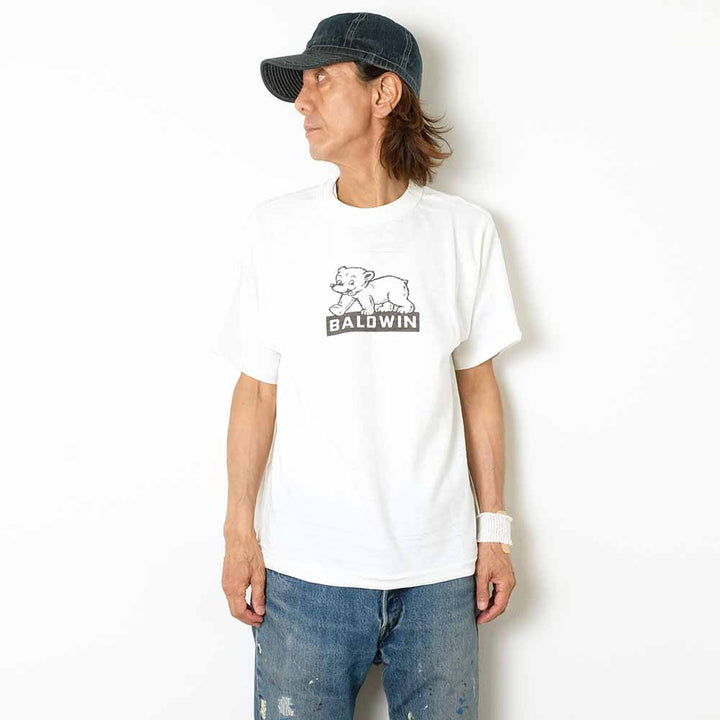 WAREHOUSE - Lot 4601 - S/S T-SHIRT - BALDWIN - 4601BAL-25