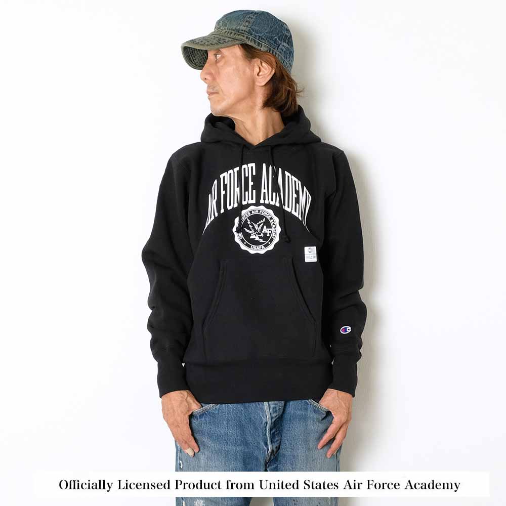 Champion - REVERSE WEAVE PULLOVER HOODED SWEATSHIRT - USAFA - C3-C116