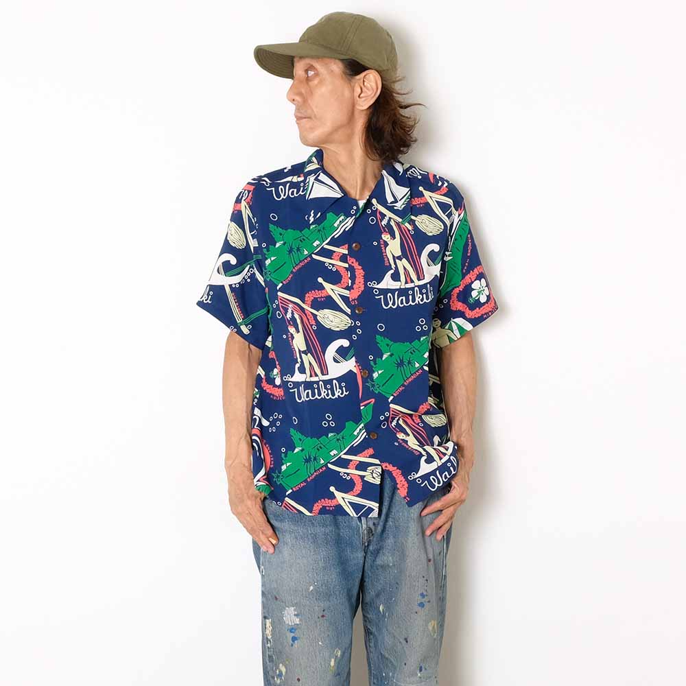 SUN SURF - KEONI OF HAWAII - WAIKIKI SAND - by JOHN MEIGS - SS39741