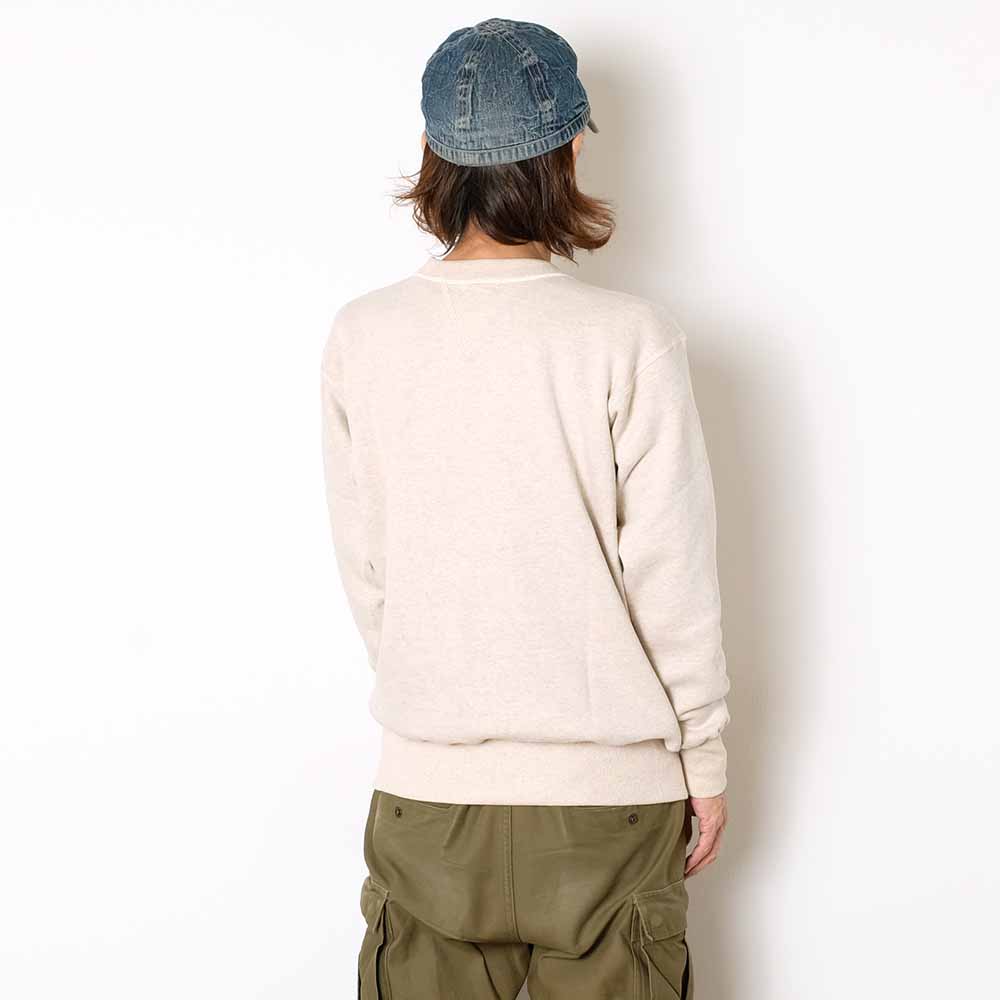 WAREHOUSE - Lot.403 - SET IN FREEDOM SWEATSHIRT - FORT BRAGG - 403FOR-25