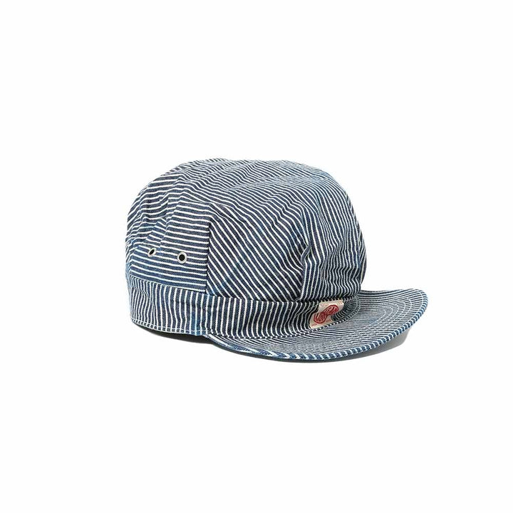 HEADLIGHT - 11oz. HICKORY STRIPE WORK CAP - HD02797