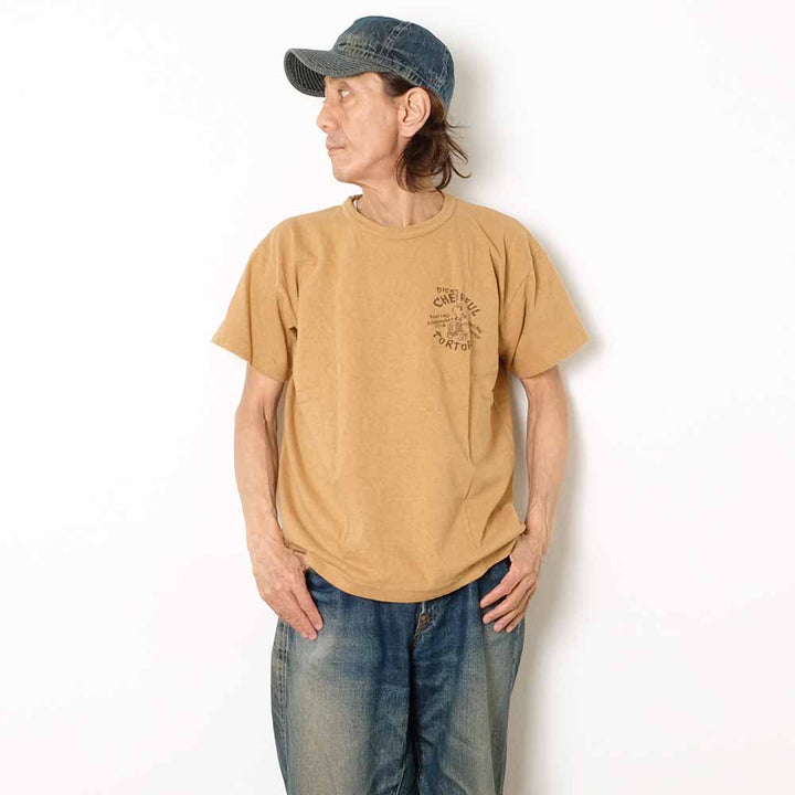 WAREHOUSE - 2ND HAND SERIES - Lot.4064 - S/S T-SHIRTS - TORTOISE - 4064TOR-26