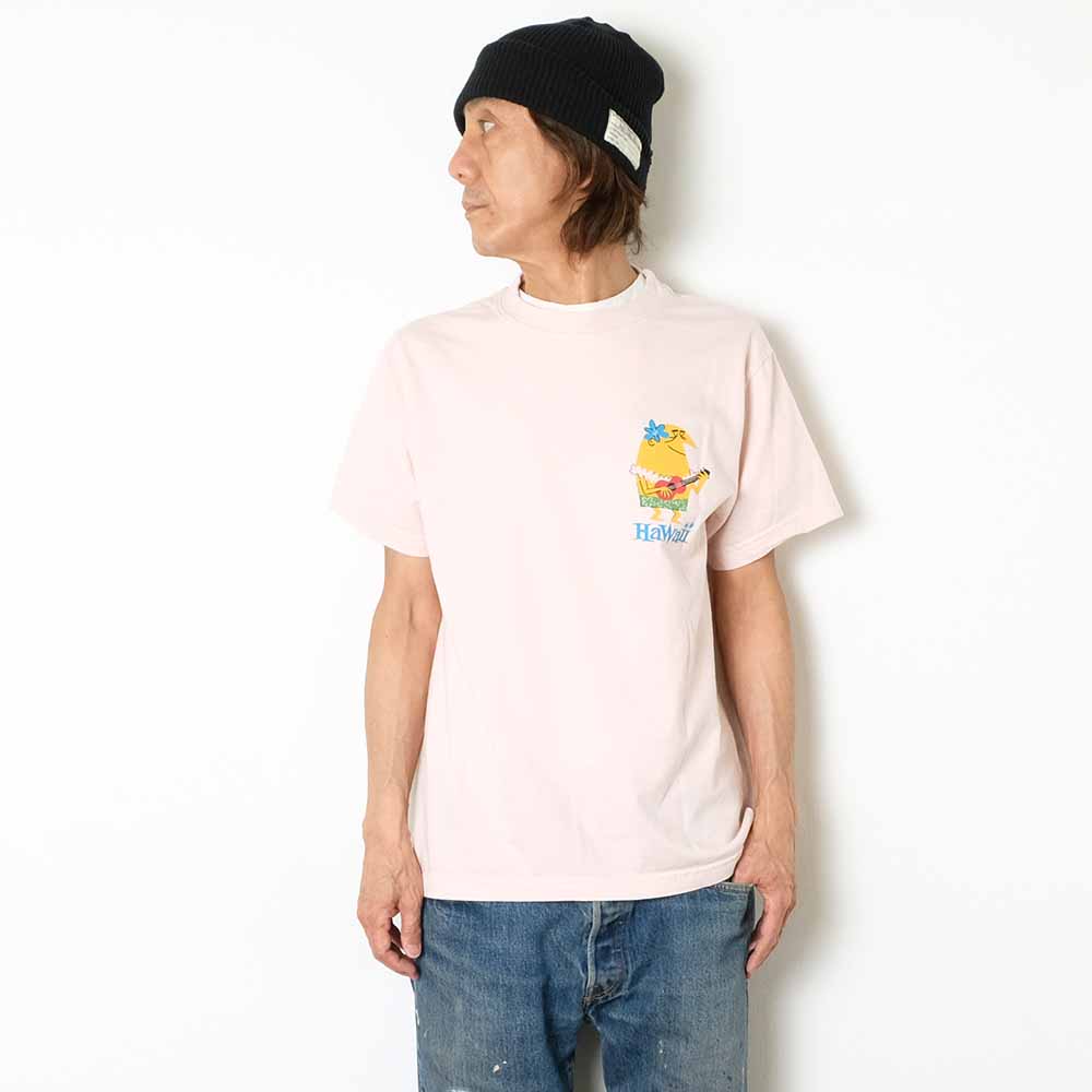 SUN SURF - PRINT T-SHIRT - ALOHA - by RYOHEI YANAGIHARA with MOOKIE - SS79569