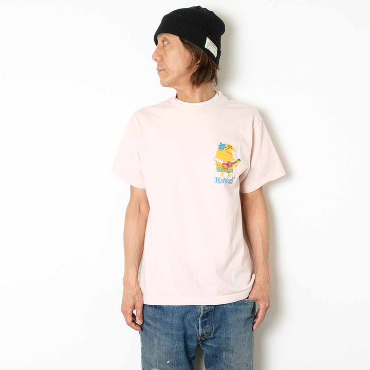 SUN SURF - PRINT T-SHIRT - ALOHA - by RYOHEI YANAGIHARA with MOOKIE - SS79569