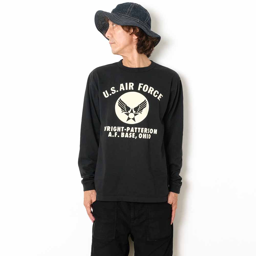 BUZZ RICKSON'S - L/S T-SHIRT - U.S. AIR FORCE - BR69446