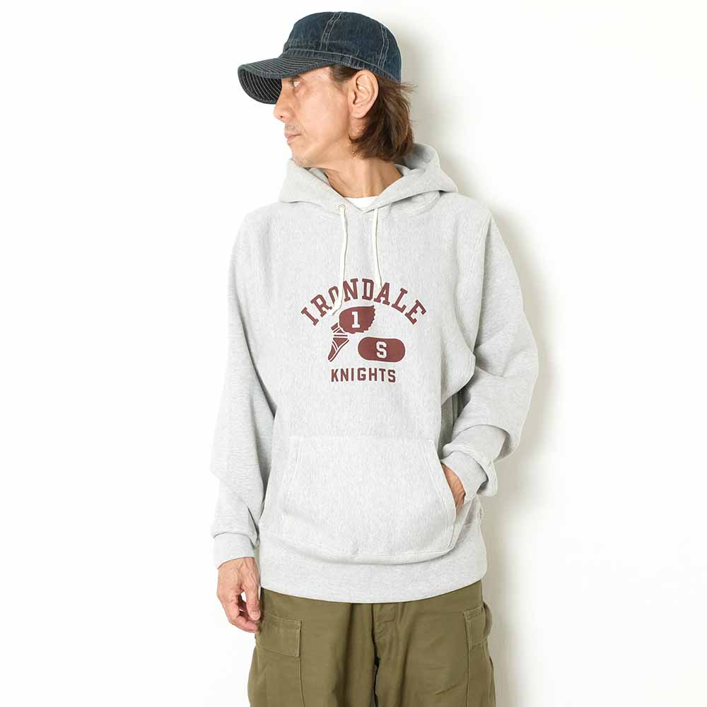 WAREHOUSE - Lot.484 Reverse Style Sweat Parka - IRONDALE - 484IRO-24